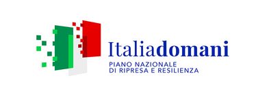 Logo bandiera italiana Italiadomani