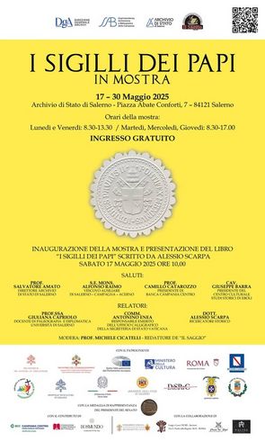 Locandina mostra I Sigilli dei Papi